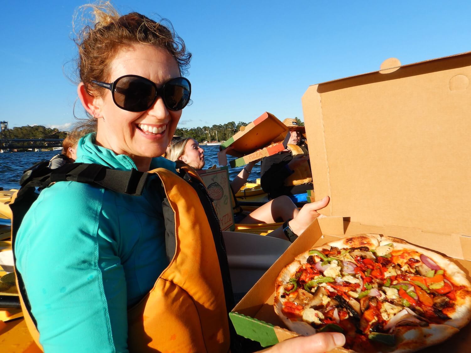 Region X Sunset Pizza Kayak Tour Batemans Bay