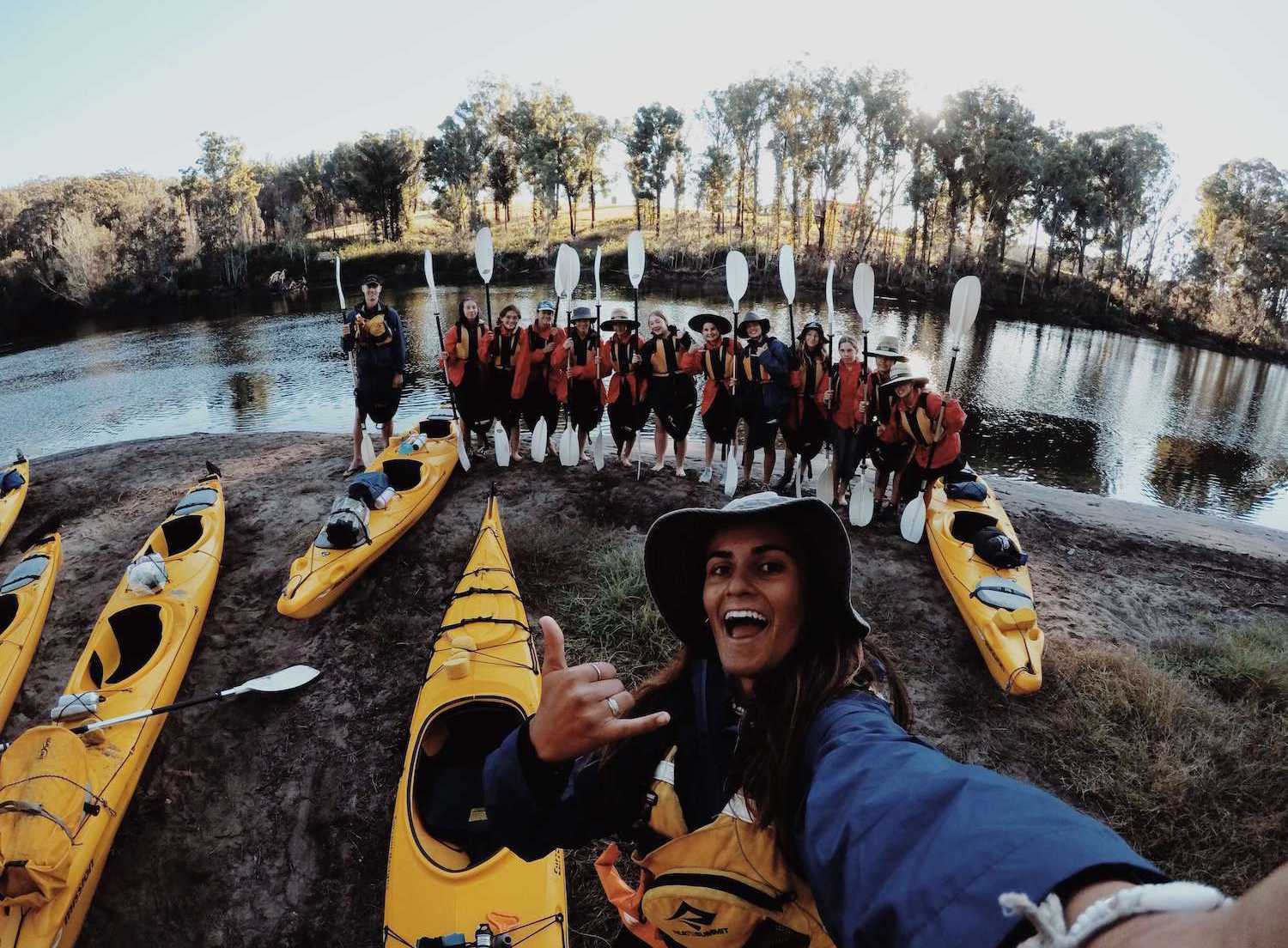 Kayak guide course