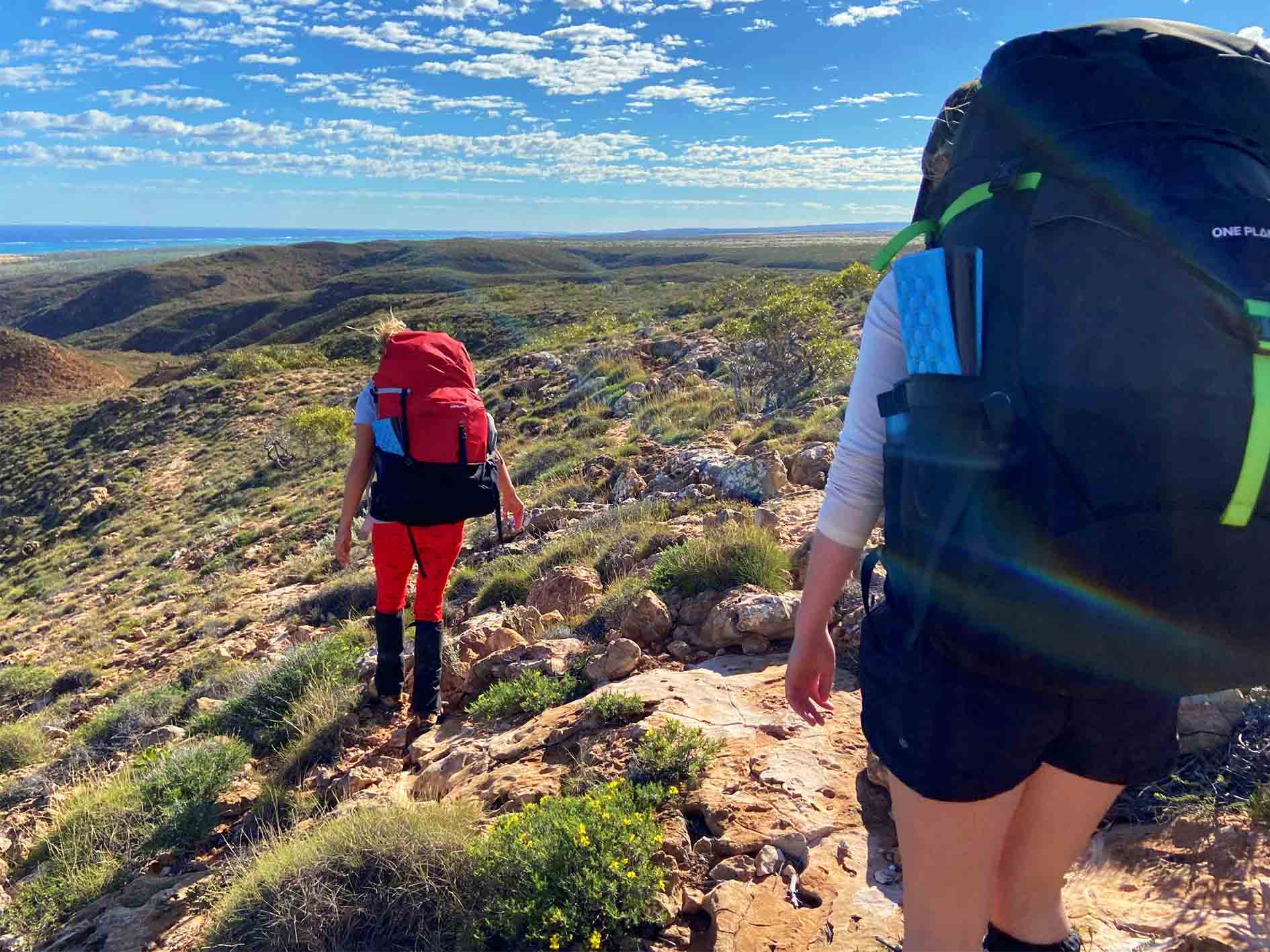 Ascending-Cape-Range-Opt Camping on the Clyde River