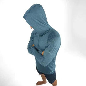 Long Sleeve Hooded Top Ocean tech - Vaikobi (Tourshop)