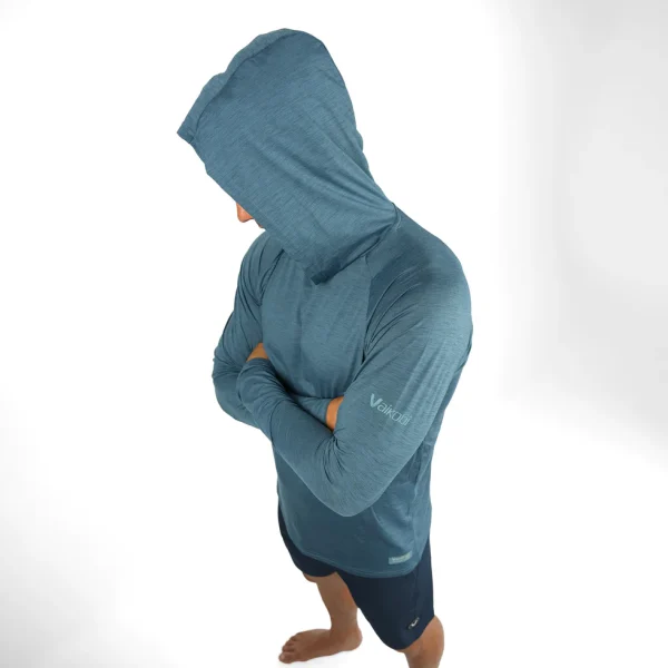 Long Sleeve Hooded Top Ocean tech - Vaikobi (Tourshop)