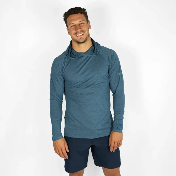 Long Sleeve Hooded Top Ocean tech - Vaikobi (Tourshop) - Image 3